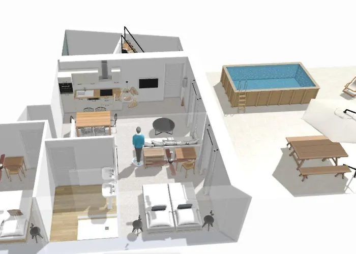 Appartement Nocnoc - Le Terrazzo - Petite Piscine Et Jardin En *
