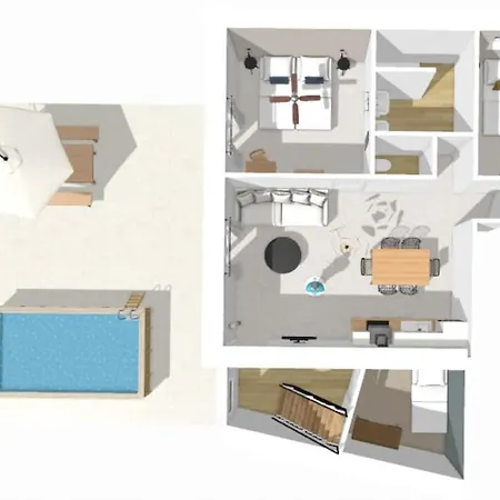 Nocnoc - Le Terrazzo - Petite Piscine Et Jardin En *