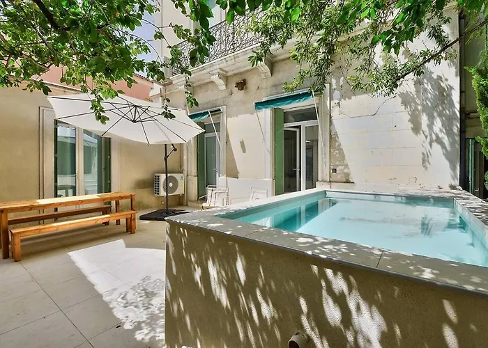 Apartament Nocnoc - Le Terrazzo - Petite Piscine Et Jardin En Montpellier